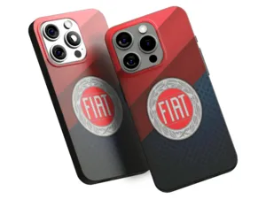 Fiat Smartphone Cover Design Minimalistische Linie